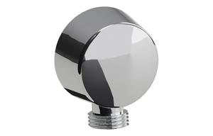 Abode Euphoria Circular Wall Outlet - Chrome